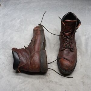Red Wing Mens 14B Work Boots Brown SuperSole 2.0 Leather Steel Toe USA Made